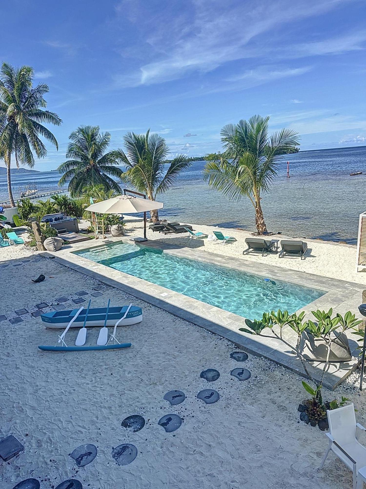 Pension Irivai, Appartement Uo Uo 3 Chambres Vue Mer Uturoa Exterior photo