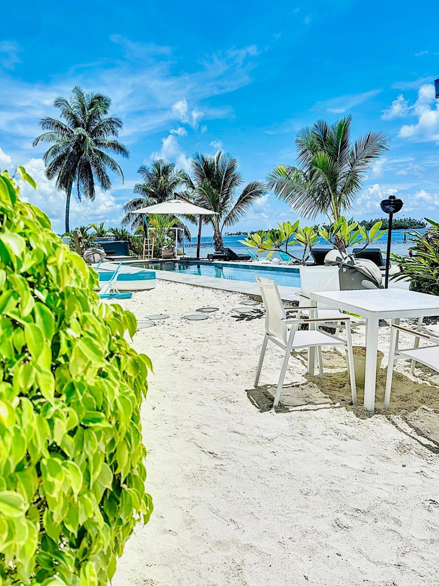 Pension Irivai, Appartement Uo Uo 3 Chambres Vue Mer Uturoa Exterior photo